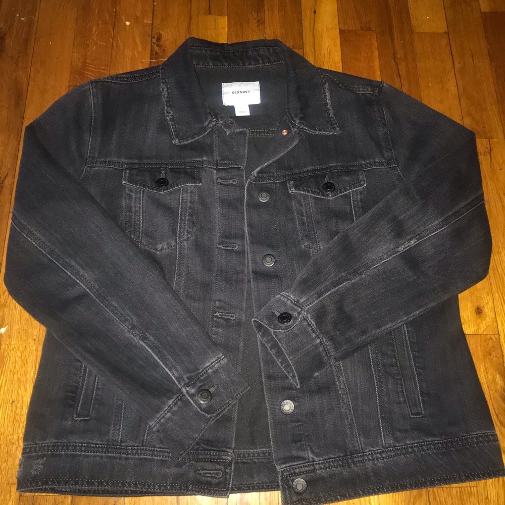 Old Navy Black Denim Jacket